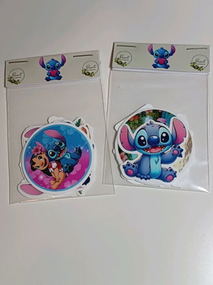 Stich stickers new, 2 packs with 9 pieces each