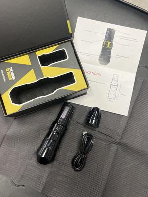 FK Irons Flux Max wireless tattoo machine with 4.0mm stroke, new