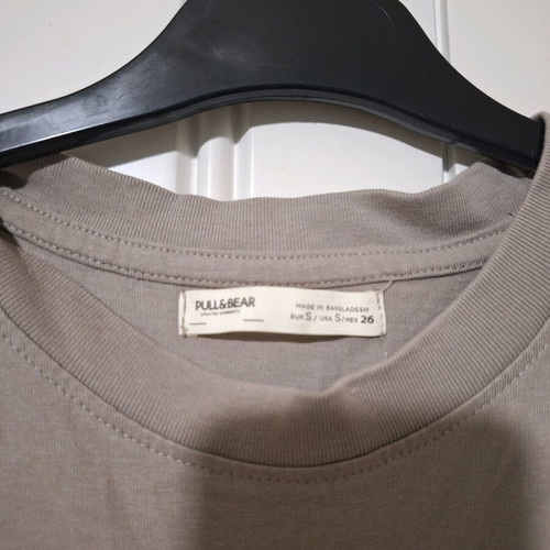 Pull&Bear top gray beige like new, size S