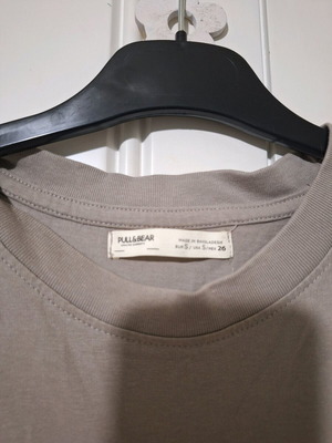 Pull&Bear top gray beige like new, size S
