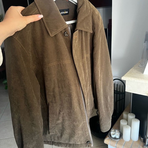 Men's jacket beige brown size L like new
