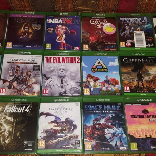 Xbox games new sealed and used in excellent condition