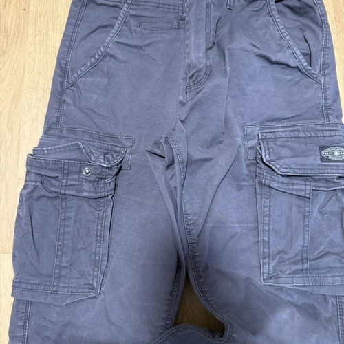 Funky Buddha Cargo Pants, grey, size 28