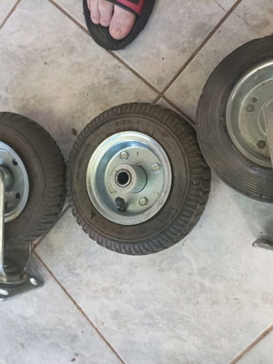 Ρόδες βαρέως τύπου μεταχειρισμένες