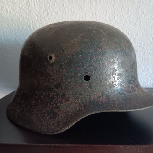 German Military Helmet M35 Luftwaffe used, collectible