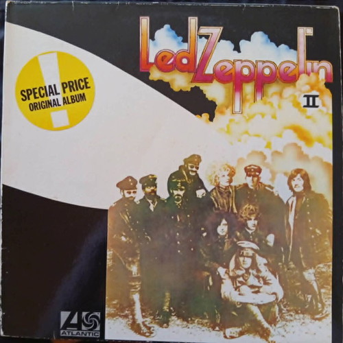 Led Zeppelin II vinyl record, rock