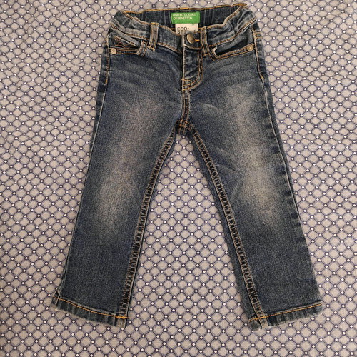 Jeans for 2-year-old children like new, 47cm length, 50cm waist