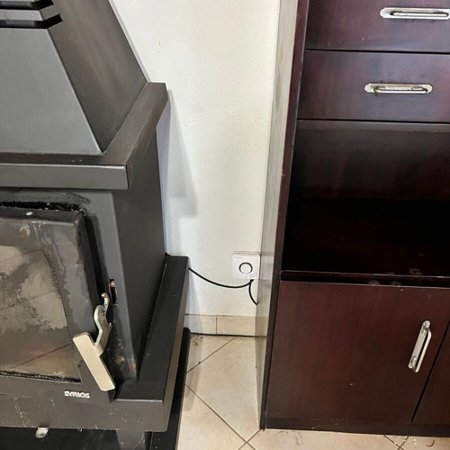 Syrios AS‑SY‑13A/P wood stove used, steel 19 kW