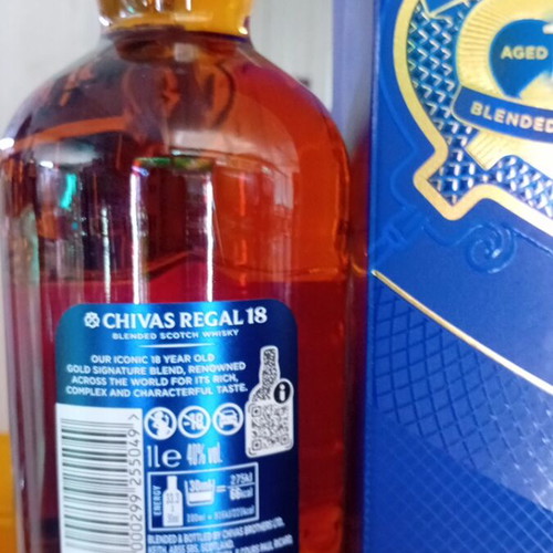 Chivas Regal 18 YO new whisky 1 l