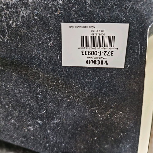 Vicko silver-plated 10x15 photo frame used with glitter