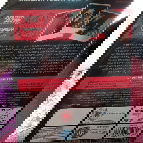 The Lives of Others DVD σαν καινούργιο, αισθηματική με υπότιτλους