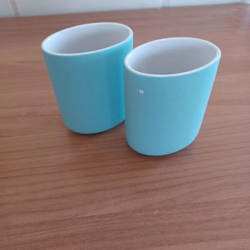 Set of 2 bathroom containers