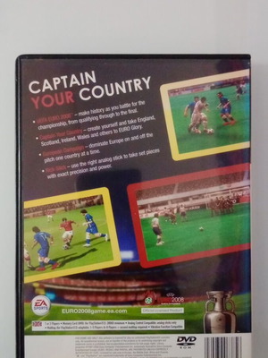 Euro 2008 videogame used for PlayStation 2 (PS2)