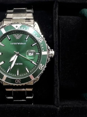 Emporio Armani Automatic Watch with Bracelet Gift Set