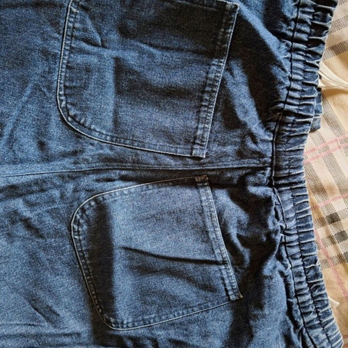 Blue jean pants new, one size