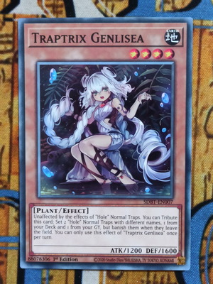 Traptrix Genlisea Effect Monster κάρτα σαν καινούργιο