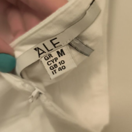 Linen Mini Skirt A.L.E. Medium like new, white