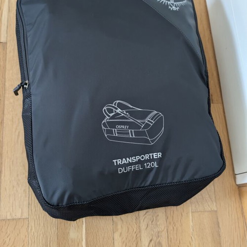 Osprey Transporter Duffel 120L, black