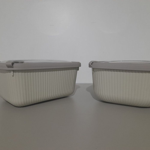 Food Storage Bowl Set 6 Pieces New, Rectangular and Square Containers