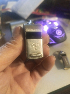 Aradeanka collector whistle used, referee