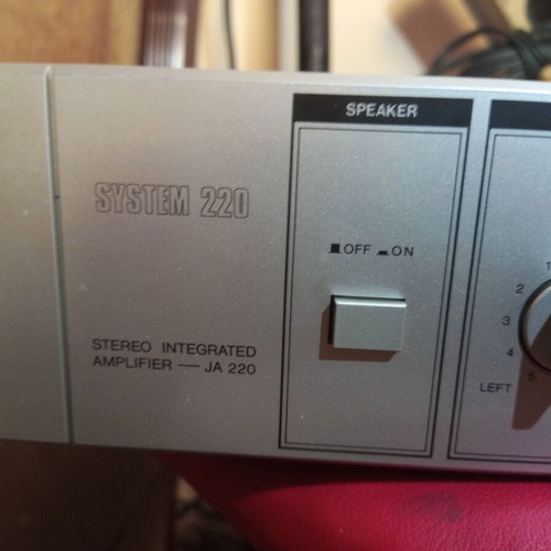 Sanyo JA 220 amplifier used, made in Japan