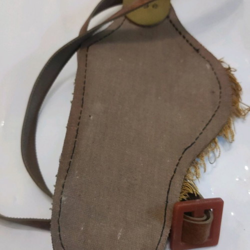 Children's leather holster used, collectible retro