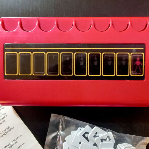 Fotini Hangman Board Game like new, word puzzle