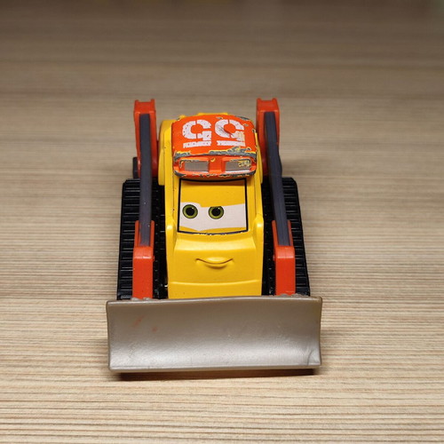 Mattel Disney Pixar Planes Avalanche Bulldozer used metal toy car McQueen