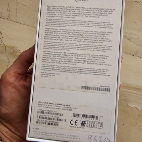iPhone 6s box like new, only box