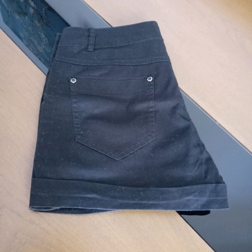 Black short shorts used, size medium fitting small