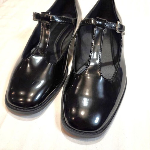 Zara Mary Janes Size 40 Black Like New