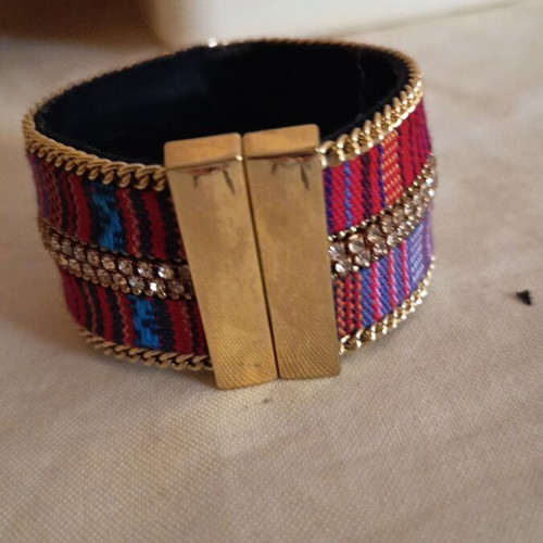 Boho bracelet used, colorful