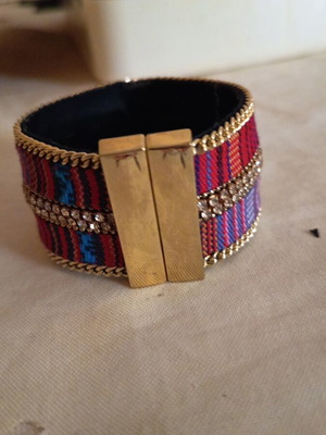 Boho bracelet used, colorful