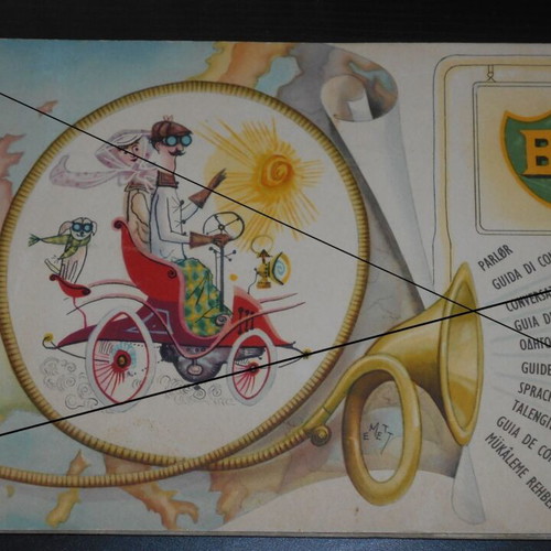 BP Fuel Stations Conversation Guide Used, 32-Page Multilingual Brochure