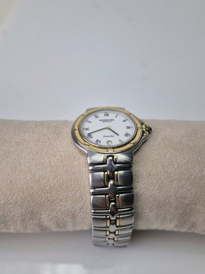 Raymond Weil Parsifal 9190 μεταχειρισμένο δίχρωμο ρολόι quartz