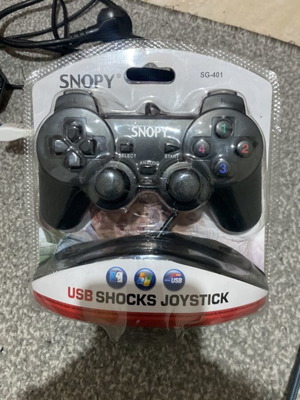 Snopy USB Shocks Joystick for PC like new