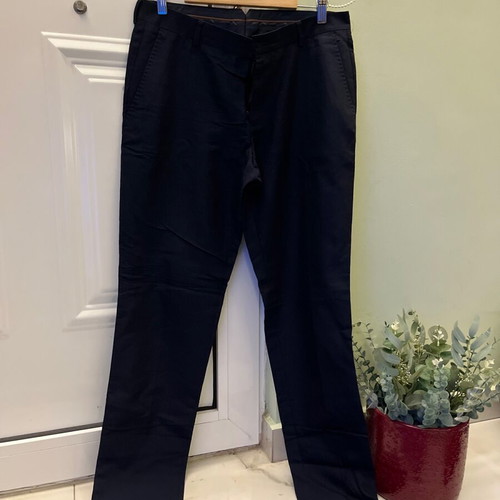 Zara Man pants dark blue size EUR 40 W31 like new