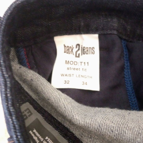 Back2jeans Blue-Black Jeans New, Size L
