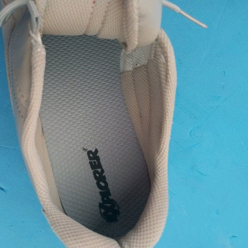 Explorer leather athletic shoes new, size 38, gray