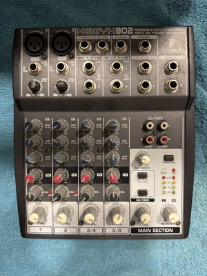 Behringer Xenyx 802 αναλογικός μίκτης ήχου