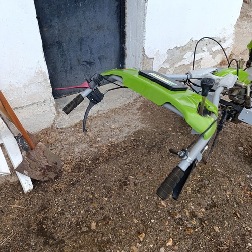 Garden tiller used, few hours of work
