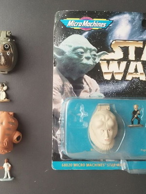Star Wars 1996 Micro Machines mini heads μεταχειρισμένο, πακέτο