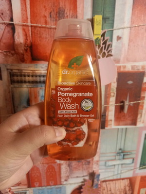 Dr.organic pomegranate αφρόλουτρο καινούργιο
