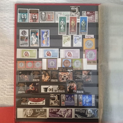 Malta 36 complete unsealed stamp sets new