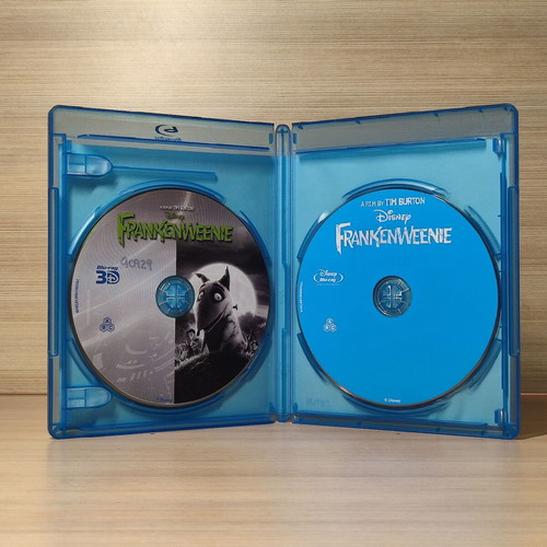 Frankenweenie Blu-Ray 2D & 3D used with Greek subtitles