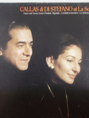 Βινύλια Callas Di Stefano 2 δίσκοι μεταχειρισμένοι, κλασική μουσική