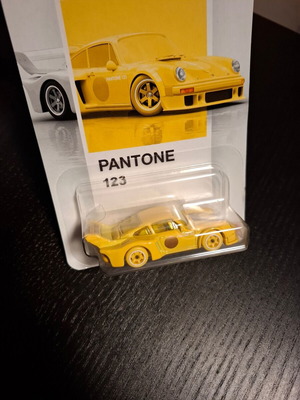 Porsche 934/5 Pantone 123 Chase Hot Wheels Silver Series καινούργιο