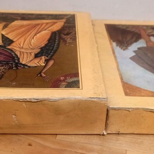 Ekfrasis of Orthodox Iconography by Fotis Kontoglou 2-volume set used