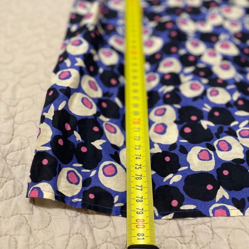 Cacharel mini dress used, silk, size XS/M with belt