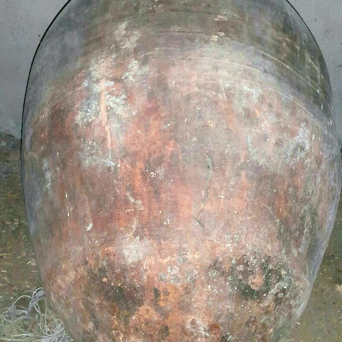 Vintage large rare pithari used